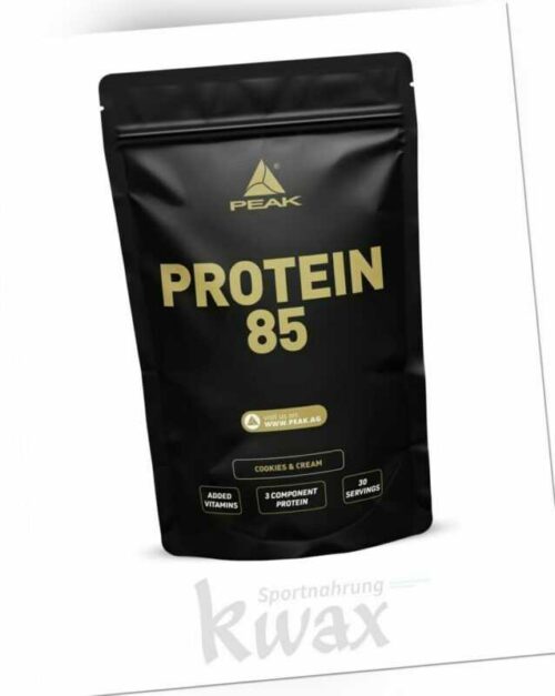 (EUR 22,21/kg) Peak - Protein 85 - Pulver - 900g Beutel