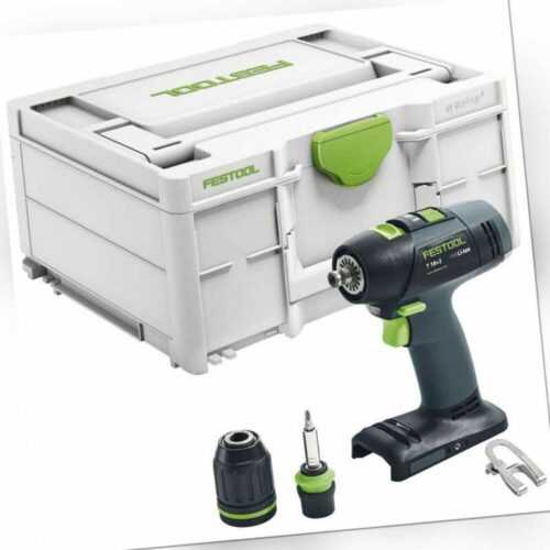 Festool Akku-Bohrschrauber T 18+3-Basic  576448 (Bohrschrauber Bohrmaschine)