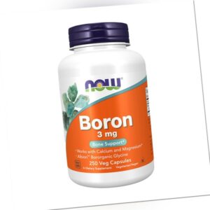 NOW Foods - Bor (Boron) 3 mg pflanzliche Kapseln