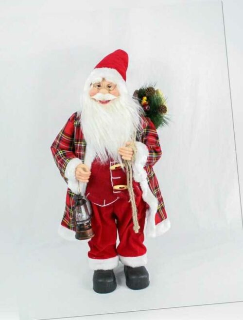 Weihnachtsmann Deko Figur 60cm Nikolaus Weihnachten Weihnachtsdeko