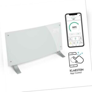 Konvektor Heizkörper WiFi 2000/1000 W Elektroheizung Konvektor Heizung Heizgerät