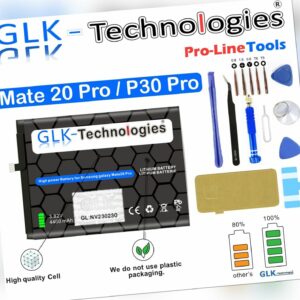 GLK für Huawei P30 PRO Mate 20 PRO Akku Batterie HB486486ECW / 2 Jahre GARANTIE