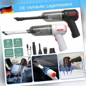 120W Kabellos Handstaubsauger Staubsauger Nass &Trocken Akku Für Auto Büro Haus