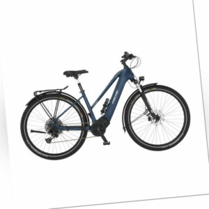 Trekking E-Bike RH 50 cm 28 Zoll 711 Wh FISCHER Viator 8.0i E Bike Pedelec blau