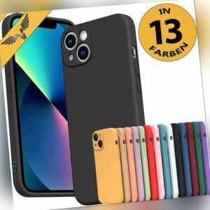 Bumper für iPhone 13 12 11 Pro Max Mini Schutzhülle Silikon Handyhülle Slim Case