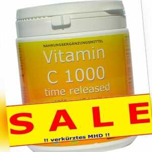 VITAMIN C 1000mg Bioflavonoid 500Tab.  TIME RELEASED Made in Germany