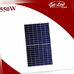 Solar Photovoltaik Solarmodul 550W Mono Paneele Sonnenenergie silver frame Modul