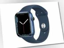 Apple Watch Series 7 45mm Aluminiumgehäuse mit Sportarmband - Abyssblau (GPS)...