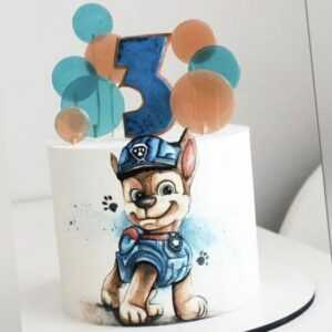 Essbar Paw Patrol Fondant Zuckermasse Tortenaufleger Torte Esspapier + Topper
