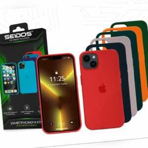 Flüssig Silikon Case für Original iPhone 14 / Plus / Pro / Max - Schutzhülle NEU