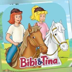 Bibi und Tina Essbar Tortenaufleger Torte Tortenbild Zuckerbild Premium + TEXT