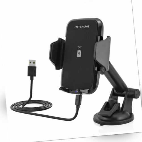 Qi Wireless Autohalterung KFZ Handy Halter mit Induktive Ladefunktion universal