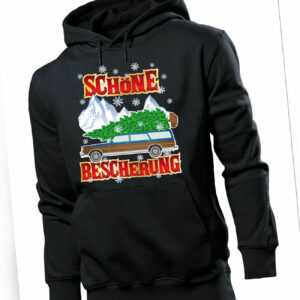 CHRISTMAS - SCHÖNE BESCHERUNG - Herren Hoodie Gr.S-XXL  - Golebros Weihnachten