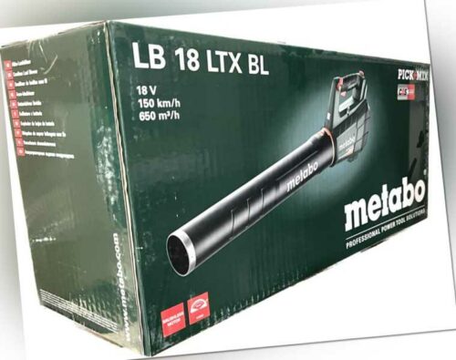 Metabo LB 18 LTX BL 18V Solo Akku-Laubbläser im Karton 601607850