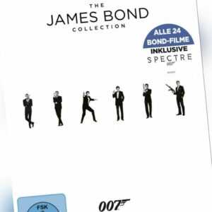 The James Bond Collection / Alle 24 Bond Filme # 24-DVD-BOX-NEU