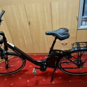 Prophete Alu City Bike neu, nur 9 KM 28 Zoll Damen E-Trekking Bike - schwarz