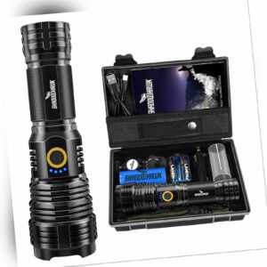 Extrem Hell 100000 Lumen Shadowhawk S1915 Taschenlampe Taktische Taschenlampen