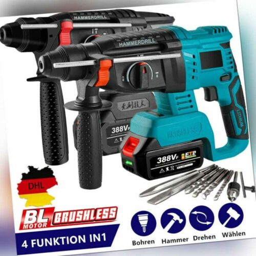 Für 18V Makita Akku Bohrhammer SDS Plus Hammer Drill Bohrmaschine / Zubehör DHL