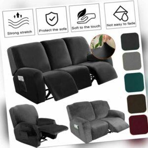 1/2/3-Sitzer-Stretch-Liegestuhl-Abdeckung, Sessel, Sofa, Couch-Schonbezug