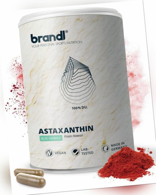 Astaxanthin hochdosiert mit Antioxidantien | Aus Hawaii & Produziert in DE