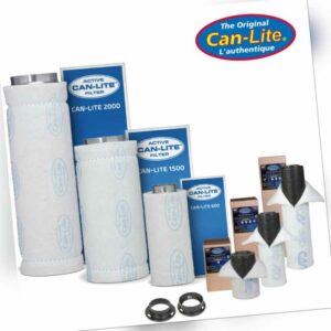 Can Lite Filter AKF Aktivkohlefilter wählbar von 150 bis 2500 m³/h Abluft Grow