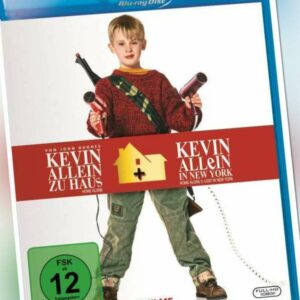 Kevin - Allein zu Haus - Teil: 1 + 2 [Blu-ray/NEU/OVP] Macaulay Culkin, Joe Pesc