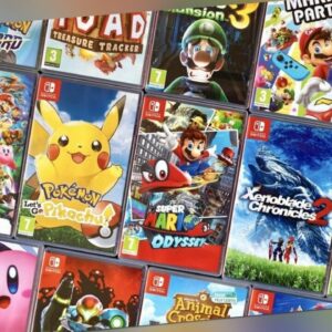 Nintendo Switch Viele Verschiedene Spiele Neu
