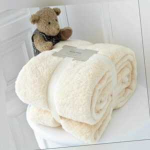 Weiche Kuscheldecke Flauschige Wohndecke Flanell Kinderdecke