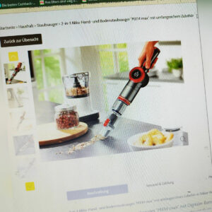 2-in-1 Akku-Hand- und Bodenstaubsauger "MX14 max