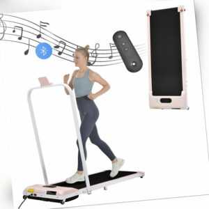 Klappbar Elektrisches Laufband Schreibtisch Zuhause Fitness Walking Pad 1-6 km/h