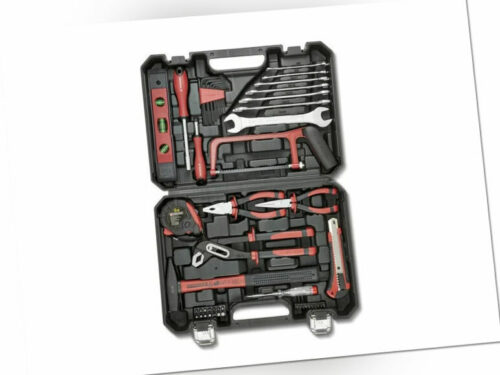 PARKSIDE Werkzeugkoffer Set 50 teilig Im praktischen und stabilen Koffer Neu Ovp