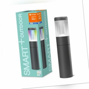 Ledvance LED Außenstehleuchte Lantern 50cm IP44 12W RGBW App Alexa Bluetooth