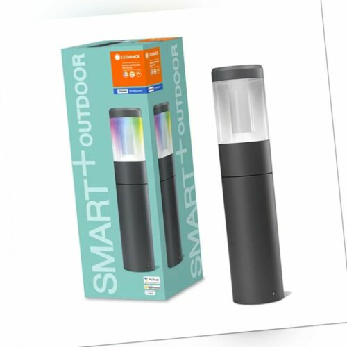 Ledvance LED Außenstehleuchte Lantern 50cm IP44 12W RGBW App Alexa Bluetooth