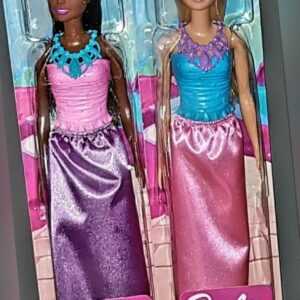2er Set BARBIE PUPPEN  " PRINZESSIN  "  , NEU , OVP , SET 7