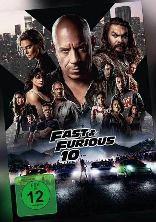 Fast & Furious 10 - Fast X - Vin Diesel # DVD-NEU