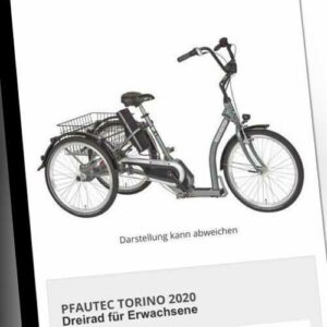 dreirad e-bike elektro fautec sonderlackierung NEU