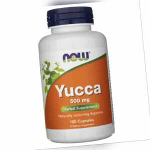 Now Foods Yucca (Yucca) 500 mg, 100 Kapseln