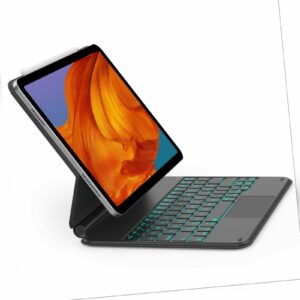 Beleuchtete Tastatur kompatibel mit iPad Air 4/5. Gen und iPad Pro 11" 2/3/4 Gen