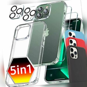 Hülle Für iPhone 15 14 13 12 11 Pro Max Kameraschutz Panzerfolie Glas Handy Case
