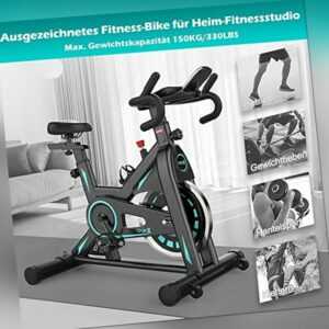 LCD Fahrradtrainer Heimtrainer Fahrrad Fitnessbikes Indoor Cycling Bike bis150kg