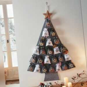 Adventskalender Tannenbaum Weihnachtskalender zum selber befüllen Advent Kinder