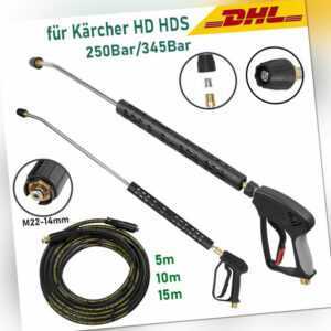 Hochdruckpistole Lanze Düse Schlauch für Kärcher HD/HDS Hochdruckreiniger kit