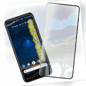 2x Für HTC Desire 22 Pro Panzerfolie Displayschutz Glas Schutzglas Schutz Folie