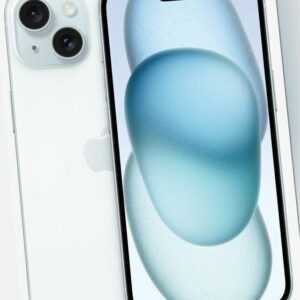 Apple iPhone 15 - 128GB - Blau -    6.10", SIM + eSIM, 48 Mpx, 5G, Smart­pho­ne