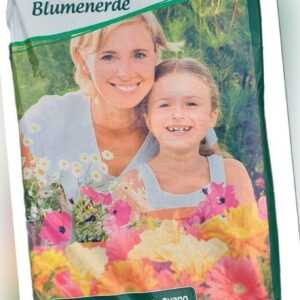 Blumenerde Pflanzerde vorgedüngt Flora Green 70 Liter Gärtnerqualität