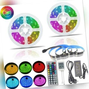 1-30M LED Stripe RGB Leiste Streifen 5050 Band Wasserdicht IP65 Lichterkette 12V