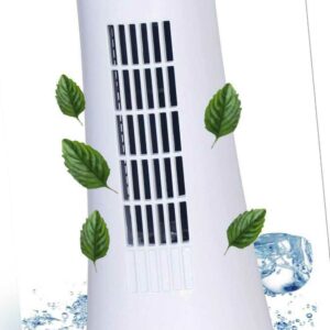 Turm Tischventilator Kleiner Ventilator Fan Luftkühler Windmaschine Ventila Weiß