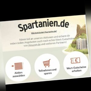 Spartanien | Cashback | Amazon | Gutscheine | Kostenlos | Gratis | Beschreibung