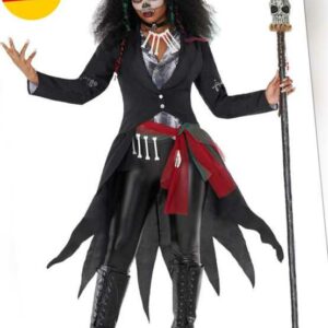 Halloween Kostüm Damen, Hexenkostüm Damen, Halloween Kostüm Damen Voodoo, Kostüm