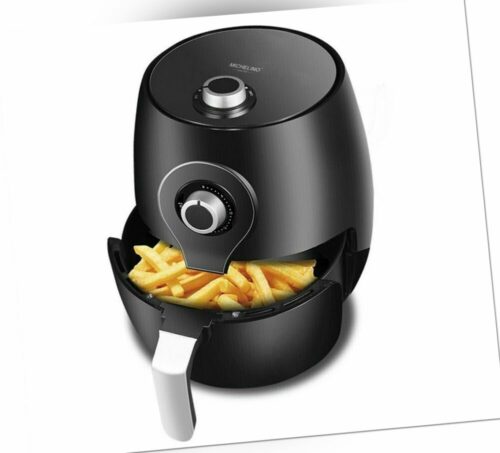 Heißluftfritteuse 5L Heißluftfriteuse Fritteuse Friteuse LED Display 1450 W